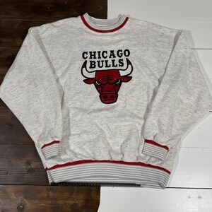 Vintage 90s Chicago Bulls Swingster Gray Sweatshirt Mens Size XL Michael Jordan